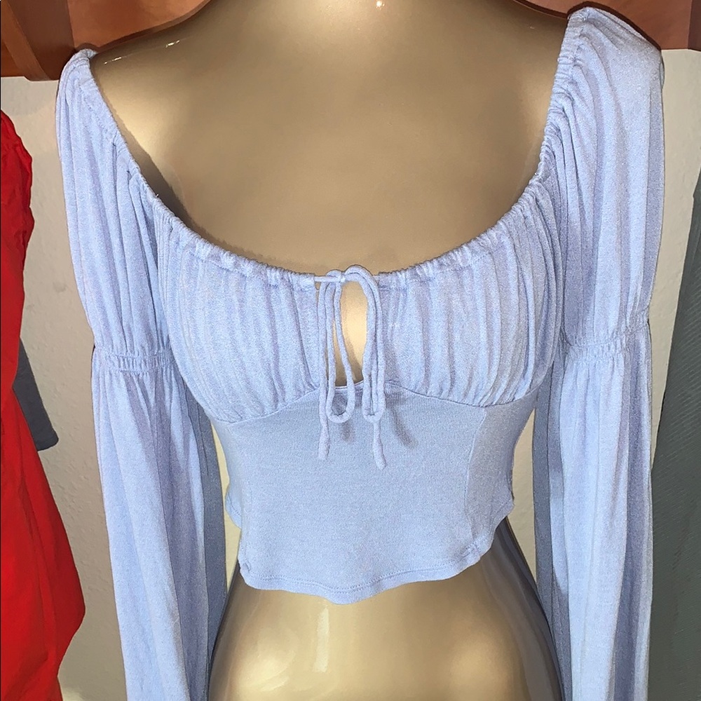 Urban Outfitters Large Light Blue Women's Top